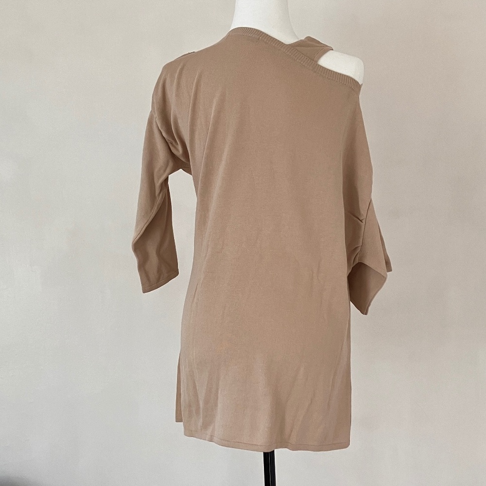 FRANKIE MORELLO OFF THE SHOULDER ITALIAN KNIT - Picture 12 of 13